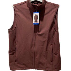 Man's Vest, 32 Degree, L, Red, NWT